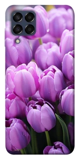 Чехол на Samsung Galaxy M33 5G Фиолетовые тюльпаны фото 1 из 1