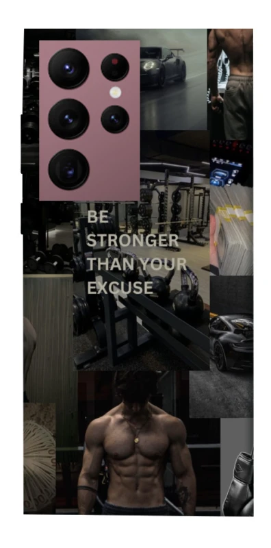 Чохол на Samsung Galaxy S22 Ultra Be stronger фото 1 з 1