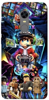 Чехол на Xiaomi Redmi 5 Plus / Redmi Note 5 (Single Camera) Roblox collage ver.4 фото 1 из 1