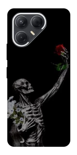 Чехол на TECNO Pova 7 Skeleton vs Rose фото 1 из 1