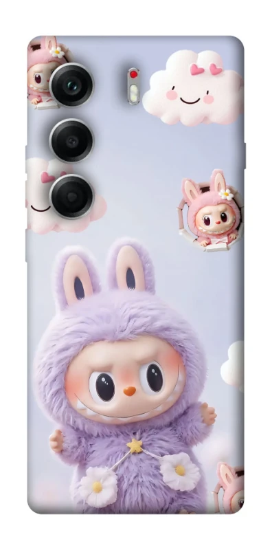 Чехол на Tecno Camon 40 Labubu & clouds фото 1 из 1