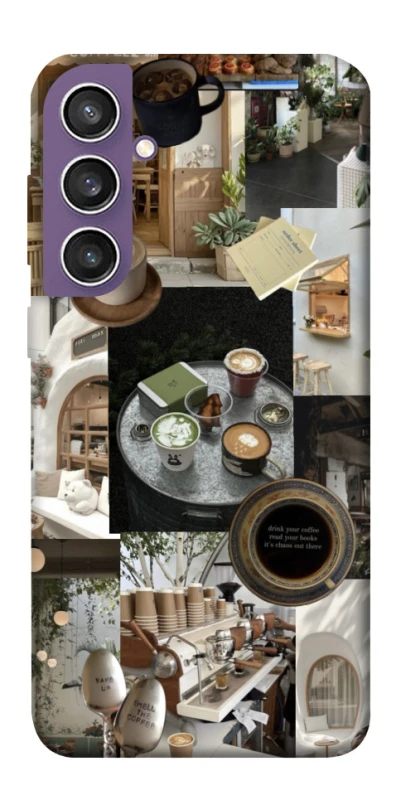 Чохол на Samsung Galaxy S23 FE Coffee collage ver.4 фото 1 з 1