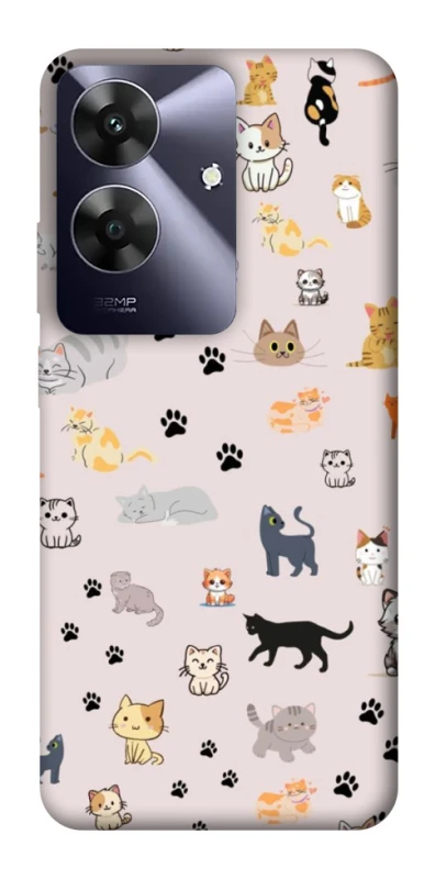Чохол на Realme Note 60 Cat style ver.1 фото 1 з 1