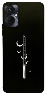 Чехол на TECNO Spark 9 Pro (KH7n) Самурай всегда с катаной фото 1 из 1