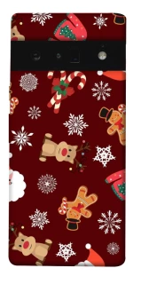 Чехол на Google Pixel 6 Pro Новогодний v6 фото 1 из 1