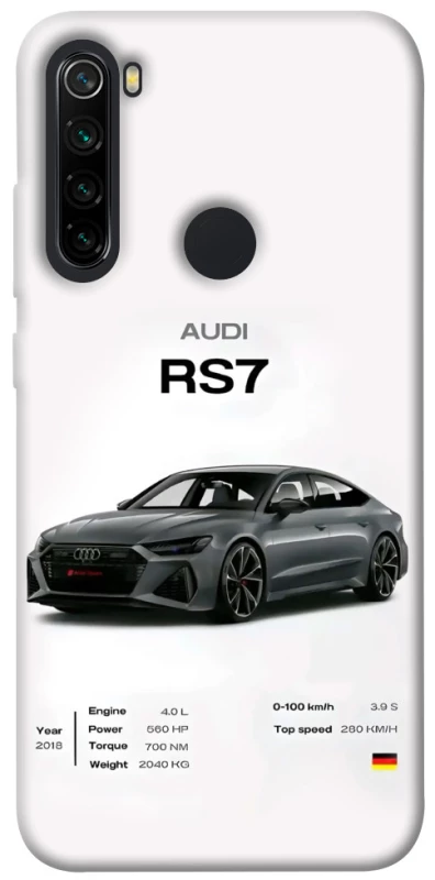 Чохол на Xiaomi Redmi Note 8 Audi RS7 фото 1 з 1