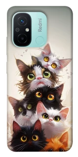 Чехол на Xiaomi Redmi 12C / Poco C55 Сat eyes фото 1 из 1