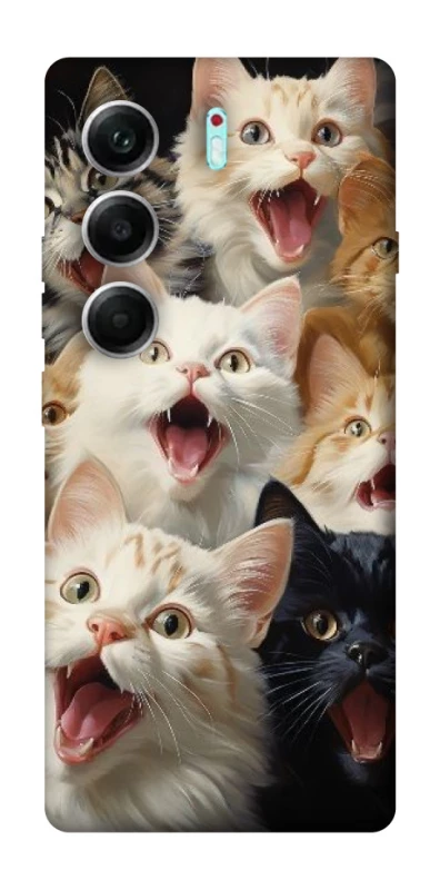 Чохол на Tecno Camon 40 Pro Коти фото 1 з 1