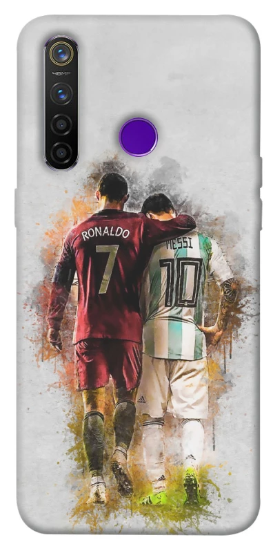 Чохол на Realme 5 Pro Ronaldo та Messi фото 1 з 1