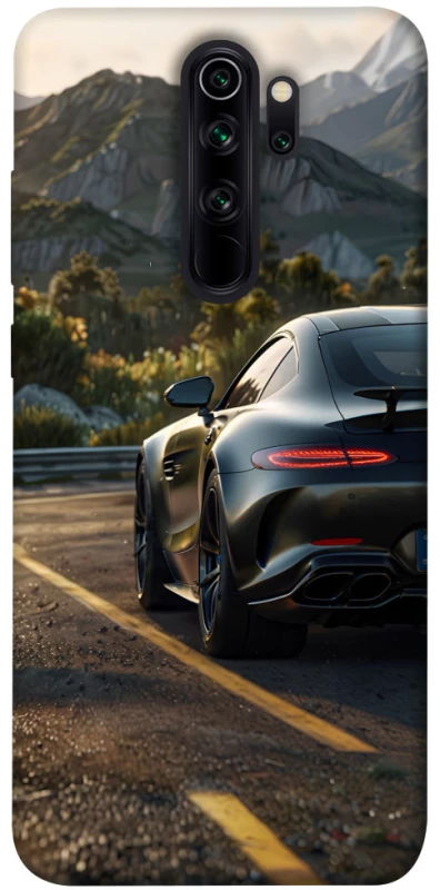 Чохол на Xiaomi Redmi Note 8 Pro Car in the mountains фото 1 з 1