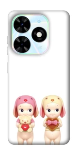 Чохол на TECNO Spark Go 2024 Puppy Love Duo фото 1 з 1