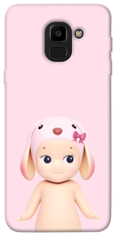 Чохол на Samsung J600F Galaxy J6 (2018) Pink Ribbon Hop фото 1 з 1