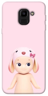 Чехол на Samsung J600F Galaxy J6 (2018) Pink Ribbon Hop фото 1 из 1