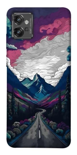 Чехол на Motorola Moto G32 Нарисованные горы фото 1 из 1