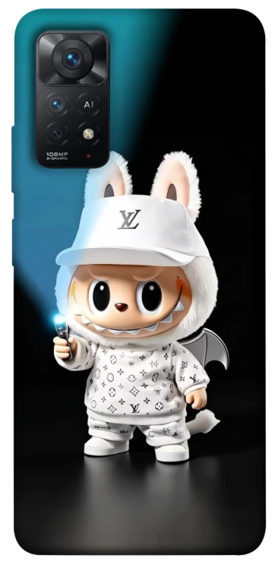 Чохол на Xiaomi Redmi Note 12 Pro 4G Labubu with flashlight ver.1 фото 1 з 1