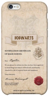 Чехол на Apple iPhone 6/6s (4.7") The Hogwarts acceptance letter фото 1 из 1