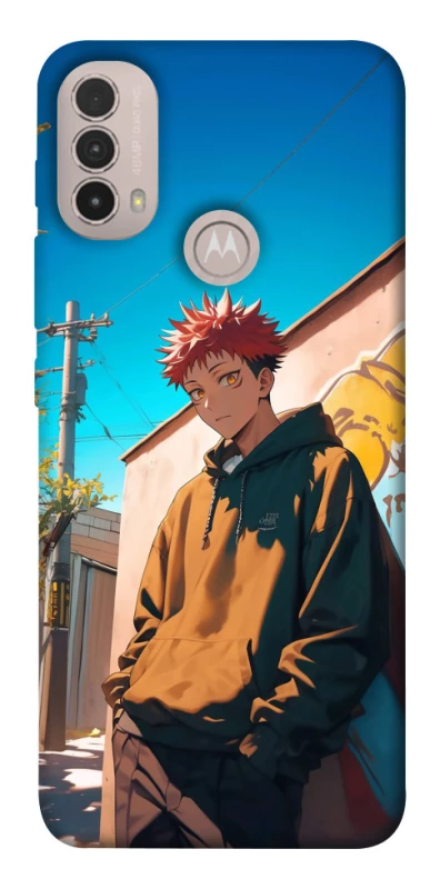 Чохол на Motorola Moto E40 Yuji Itadori фото 1 з 1