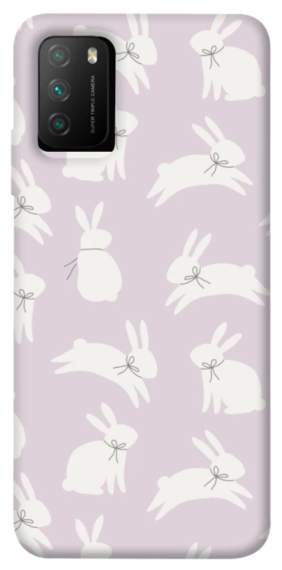 Чохол на Xiaomi Poco M3 Bunny Kisses фото 1 з 1