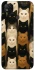 Чохол на Xiaomi Redmi 9C Colorful Cat Collage фото 1 з 1