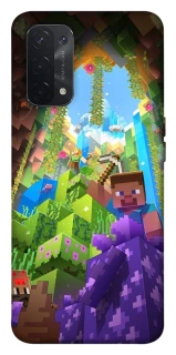 Чехол на Oppo A54 5G / A74 5G Minecraft forever фото 1 из 1