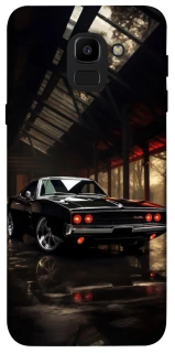 Чехол на Samsung J600F Galaxy J6 (2018) Black classic car фото 1 из 1