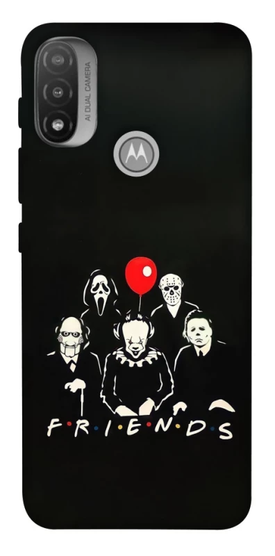 Чохол на Motorola Moto E20 Horror Friends фото 1 з 1