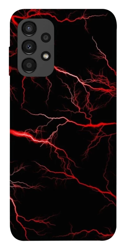 Чехол на Samsung Galaxy A13 4G Красная молния фото 1 из 1