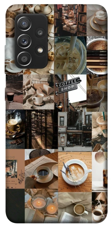 Чохол на Samsung Galaxy A52 4G / A52 5G Coffee collage ver.3 фото 1 з 1