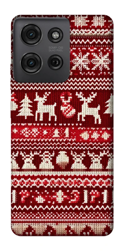 Чохол на Motorola Moto G75 Christmas jumper ver.2 фото 1 з 1