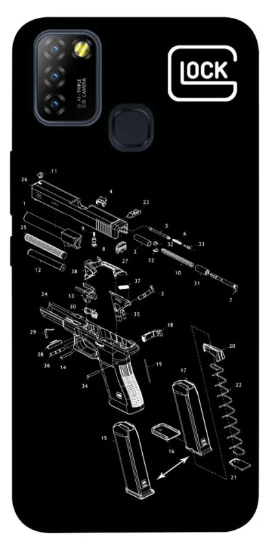 Чохол на Infinix Hot 10 Lite LOCK фото 1 з 1