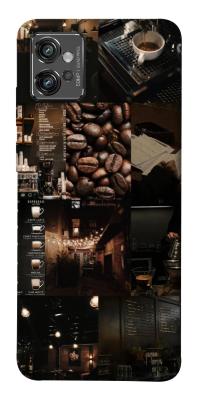 Чохол на Motorola Moto G32 Coffee collage ver.1 фото 1 з 1