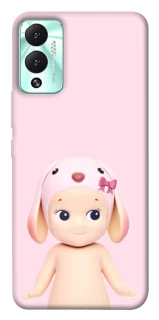 Чехол на Infinix Hot 12 Play Pink Ribbon Hop фото 1 из 1