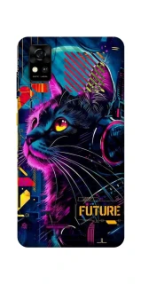 Чохол на ZTE Blade A31 Cyber Cat v2 фото 1 з 1