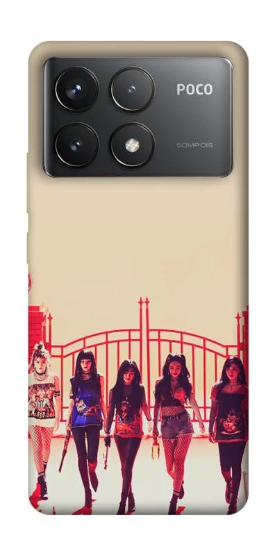 Чохол на Xiaomi Poco F6 Pro RED VELVET v4 фото 1 з 1