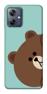Чохол на Motorola Moto G54 bear фото 1 Чохол на Motorola Moto G54 bear фото 1 з 1