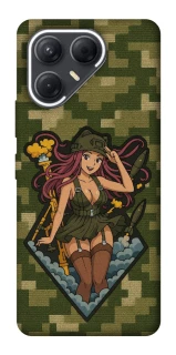 Чохол на TECNO Pova 7 Military Waifu фото 1 з 1