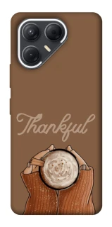 Чехол на TECNO Pova 7 Thankful coffee фото 1 из 1
