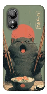 Чехол на ZTE Blade L220 Hungry Cat фото 1 из 1
