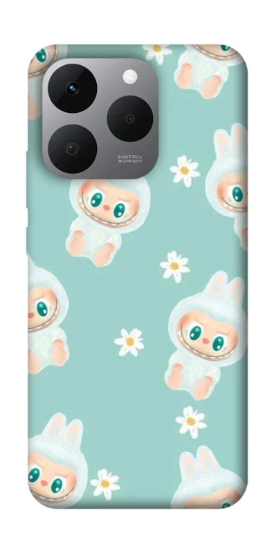 Чохол на Realme 15T Labubu Green фото 1 з 1