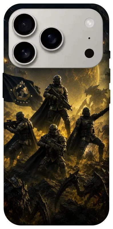 Чехол на Apple iPhone 18 Pro HELLDIVERS ver.2 фото 1 из 2