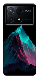 Чехол на Xiaomi Poco X6 Neon mountains фото 1 из 1