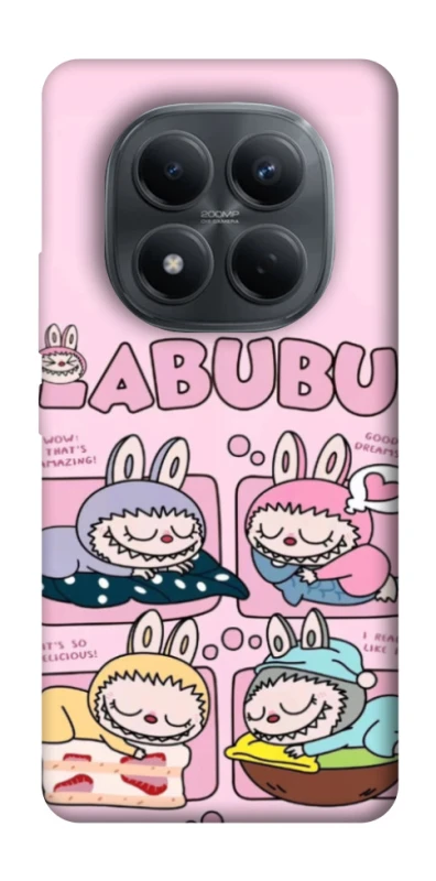 Чохол на Xiaomi Redmi Note 15 Pro 4G Labubu Dreams Collage фото 1 з 1