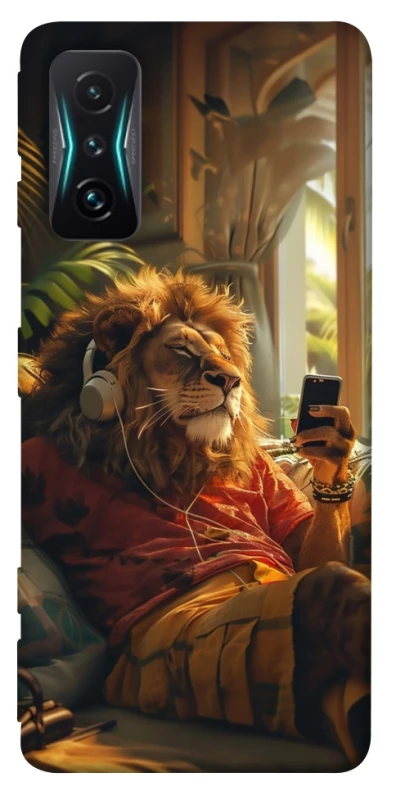 Чохол на Xiaomi Redmi K50 Gaming Лев v2 фото 1 з 1