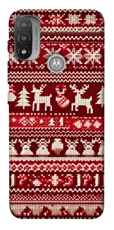 Чохол на Motorola Moto E20 Christmas jumper ver.2 фото 1 з 1
