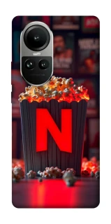 Чохол на Oppo Reno 10 Netflix and popcorn фото 1 з 2