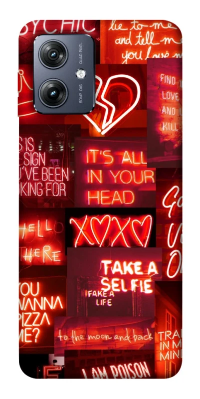 Чохол на Motorola Moto G54 Love collage ver.7 фото 1 з 1