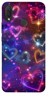 Чохол на Huawei P Smart+ (nova 3i) Drawn hearts фото 1 з 1