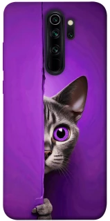Чохол на Xiaomi Redmi Note 8 Pro Кіт-підглядач фото 1 з 1