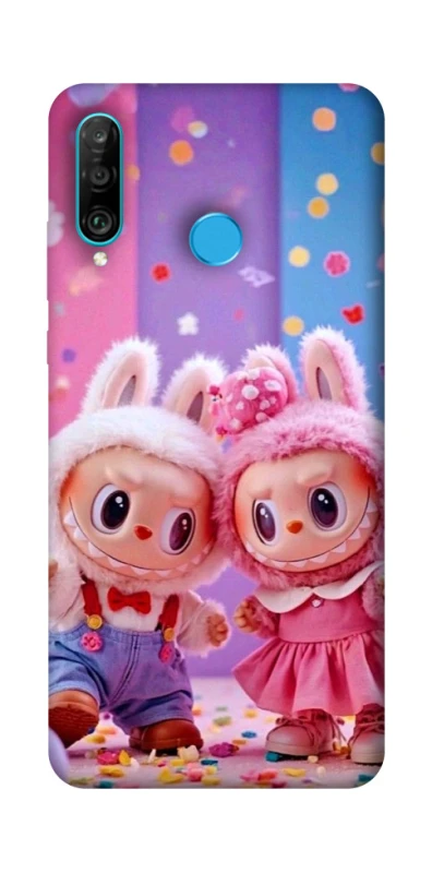 Чохол на Huawei P30 lite Labubu twins ver.3 фото 1 з 1