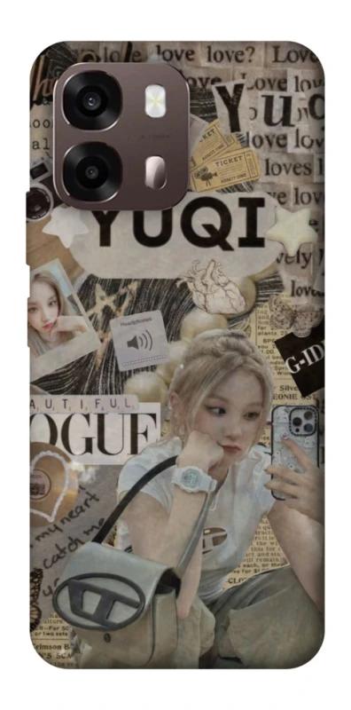 Чехол на Oppo A6 Yuqi (G)I-DLE фото 1 из 2